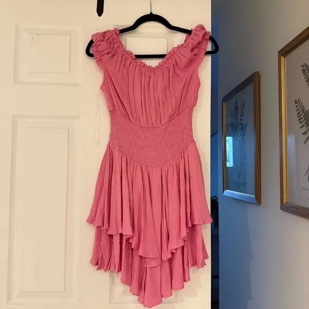 Princess Polly Love Galore Romper Pink - Picture 4 of 5
